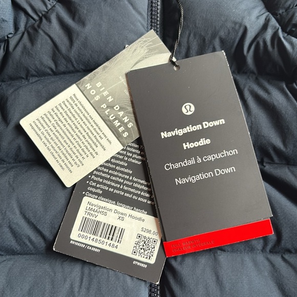 Navigation Down Hoodie - True Navy - Picture 5 of 8